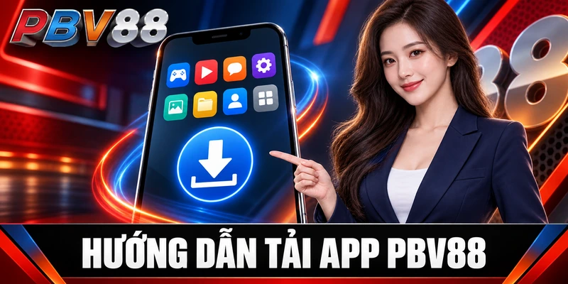 PBV88 – Nhà Cái Cá Cược Uy Tín, Lì Xì 88K, Live Casino 17 HƯỚNG DẪN TẢI APP PBV88