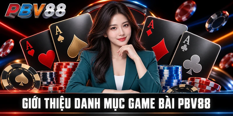 PBV88 – Nhà Cái Cá Cược Uy Tín, Lì Xì 88K, Live Casino 14 GIỚI THIỆU DANH MỤC GAME BÀI PBV88